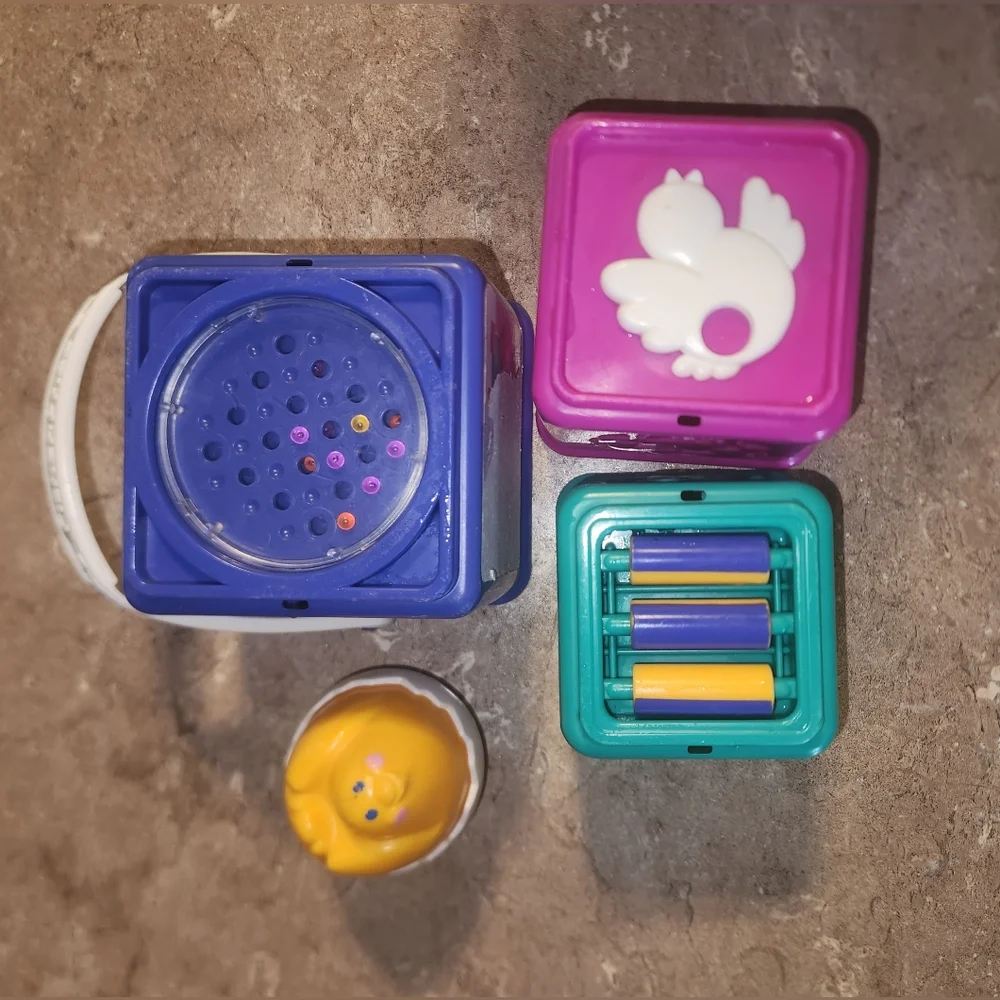 Colorful Vintage Stacking Toy‎ 1995 Chick Toddler Baby